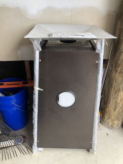 SS Tube Patio Heater New used only thing missing is the box