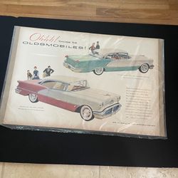 Vintage 1956 Oldsmobile Super 88 Advertisement