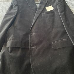 Black Velvet Dress Coat