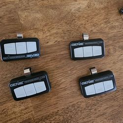 Genie garage door remote