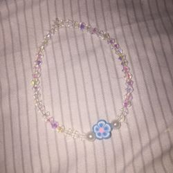 Blue Flower bracelet 