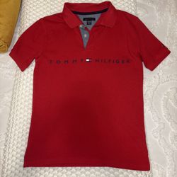Boys Tommy Red Polo