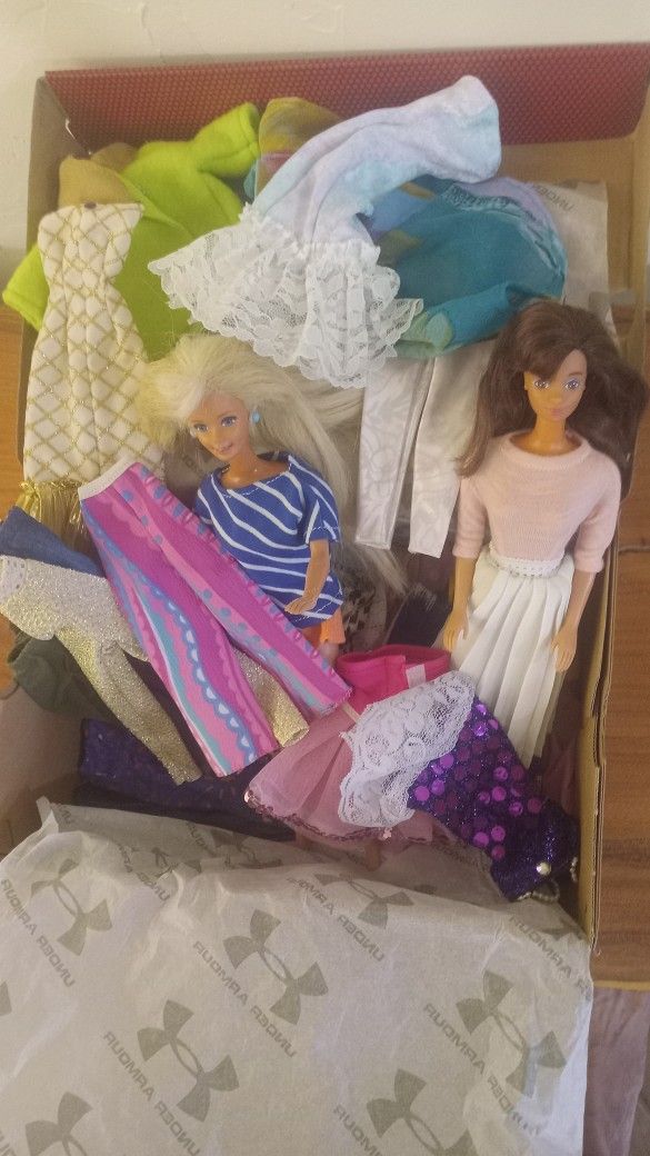 Barbies With Clothes