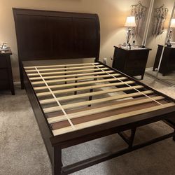 Queen bed frame