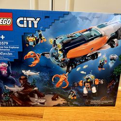 NEW LEGO City Deep-Sea Explorer Submarine 60379 Building Toy Set