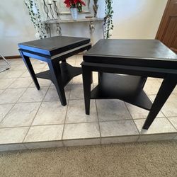 Solid Wood End Tables