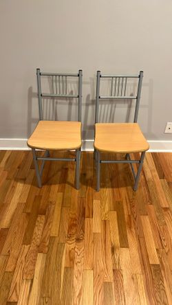 Chairs With Metal Frame And Wood Seat