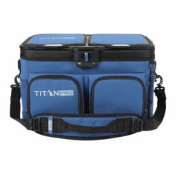 Brand New Costco Titan PRO by Arctic Zone 48 Can Triple Zipperless Cooler