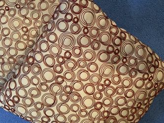 Burgundy Embroidered Decor Pillows