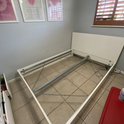 White Queen Bed Frame 