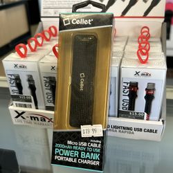 2000mAh Power Bank Portable Charger