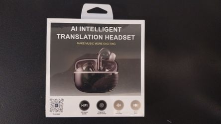 AI translating earbuds