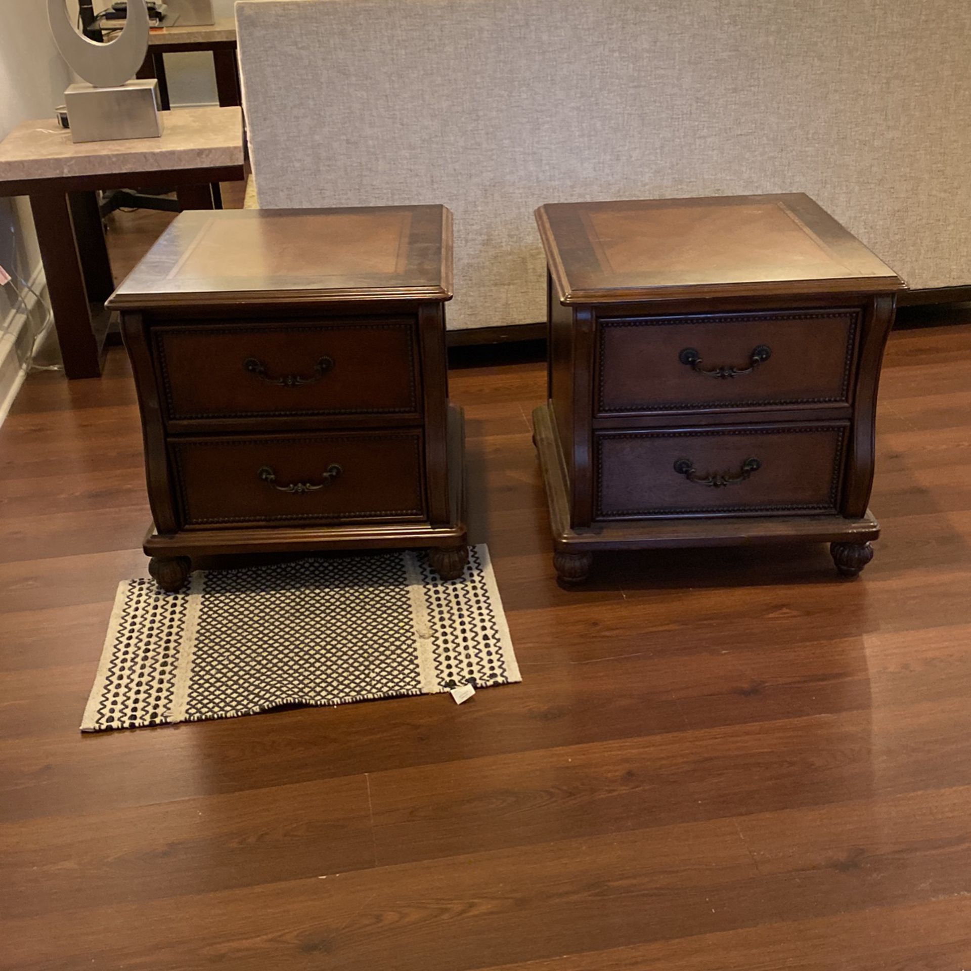 Matching End Tables Or Bedside Tables