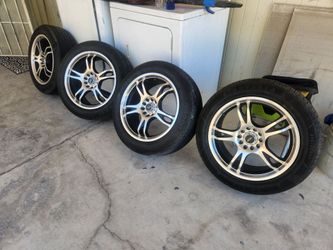 17 inch Rims&tires 5lug universal