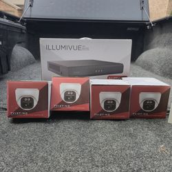 4 channel dvr system woth power supply and 1tb hdd.