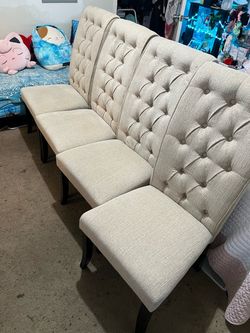 4 Brown Dining Room chairs
