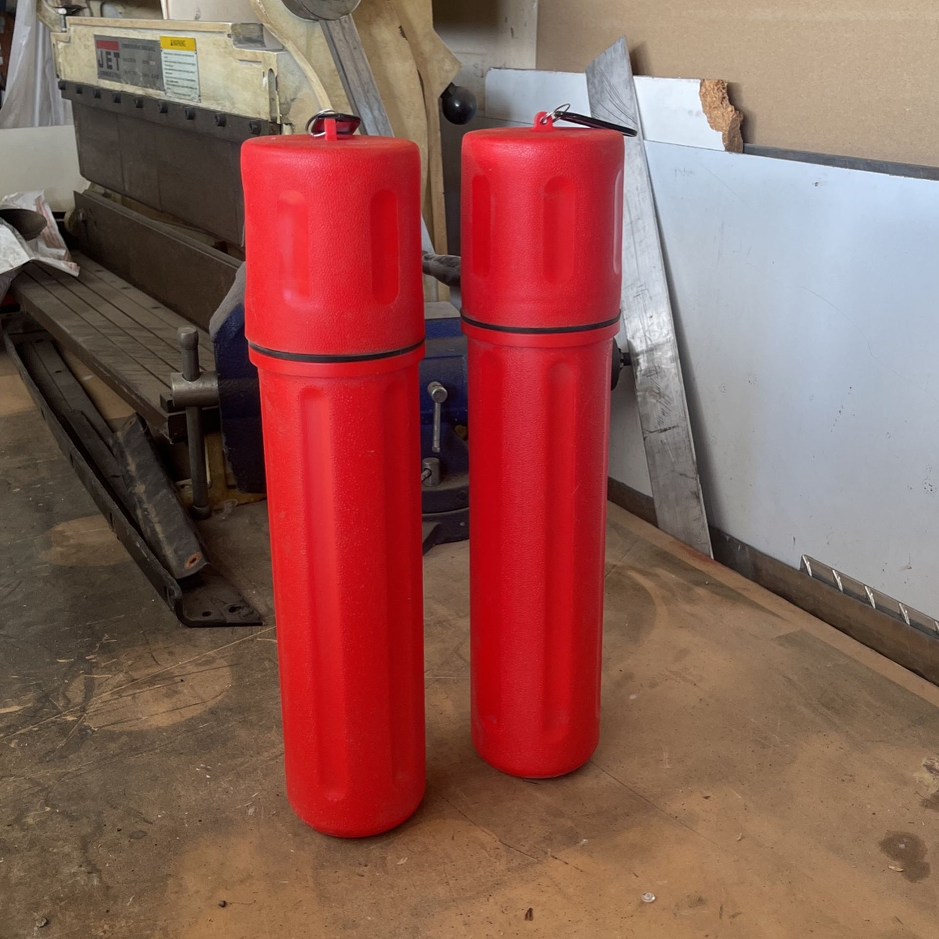Welding Rod Storage Containers Pair New