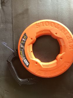 IDEAL 100’ Fiberglass + Klein 240’ Steel Fish Tape Bundle.