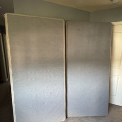 (2)Twin Box Springs (used Combined For A King)