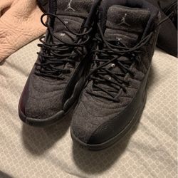 Wool Jordan 12s Size 10