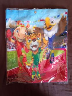 FIFA World Cup 2026 Mascots Printed Tote Bag
