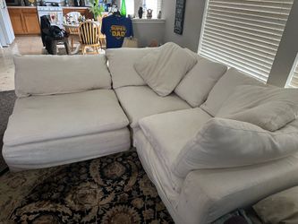 Authentic Restoration Hardware (RH) Cloud 3-Piece Modular Sectional Couch