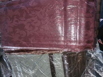 Thermal back curtains.