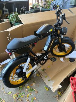 Bluvall k10 Electric Bicycle 37mph Dual Motor and Battery