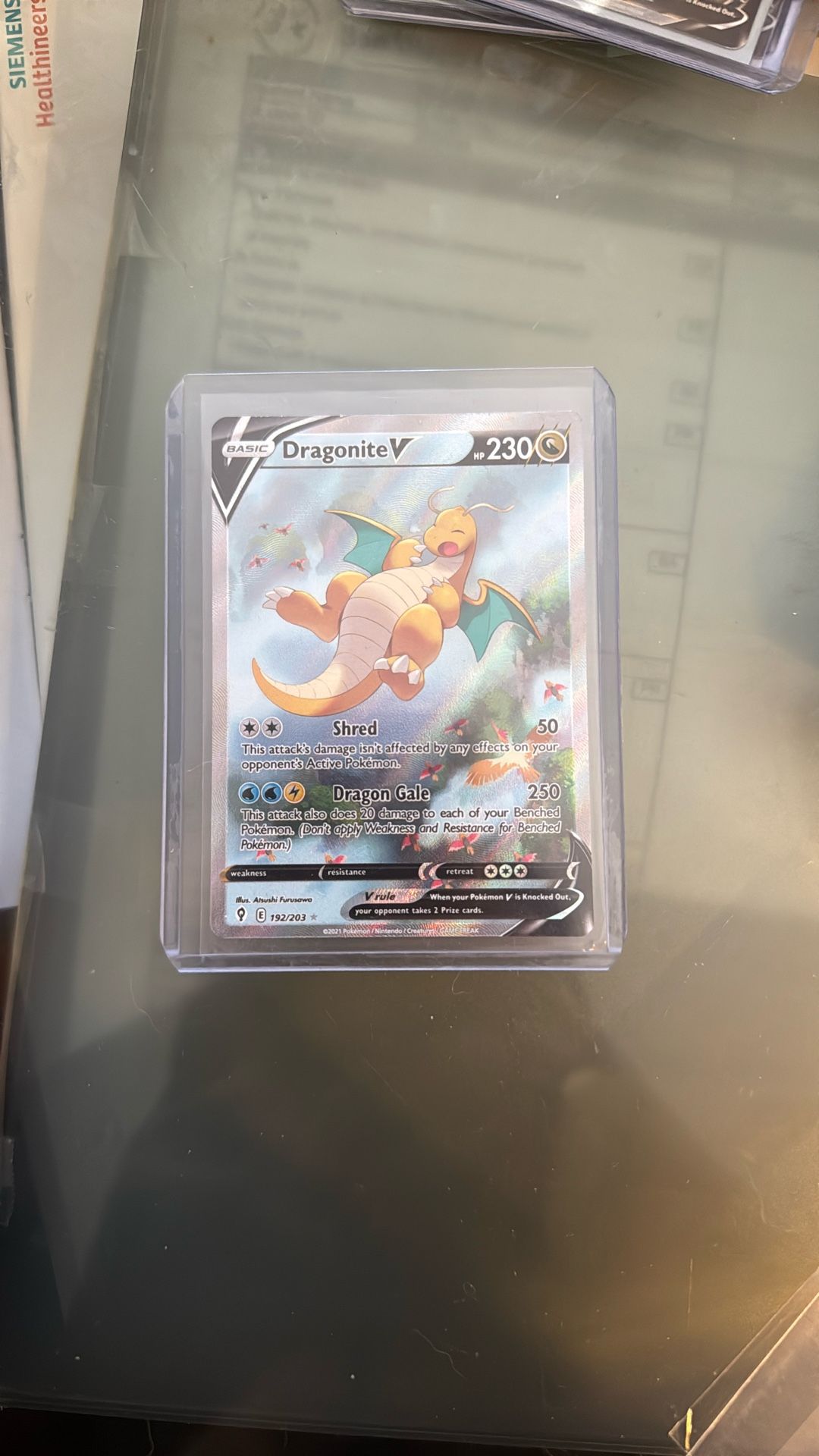 Dragonite V Alt Art From Evolving Skies