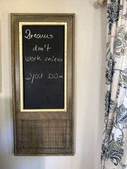 World Market Chalkboard