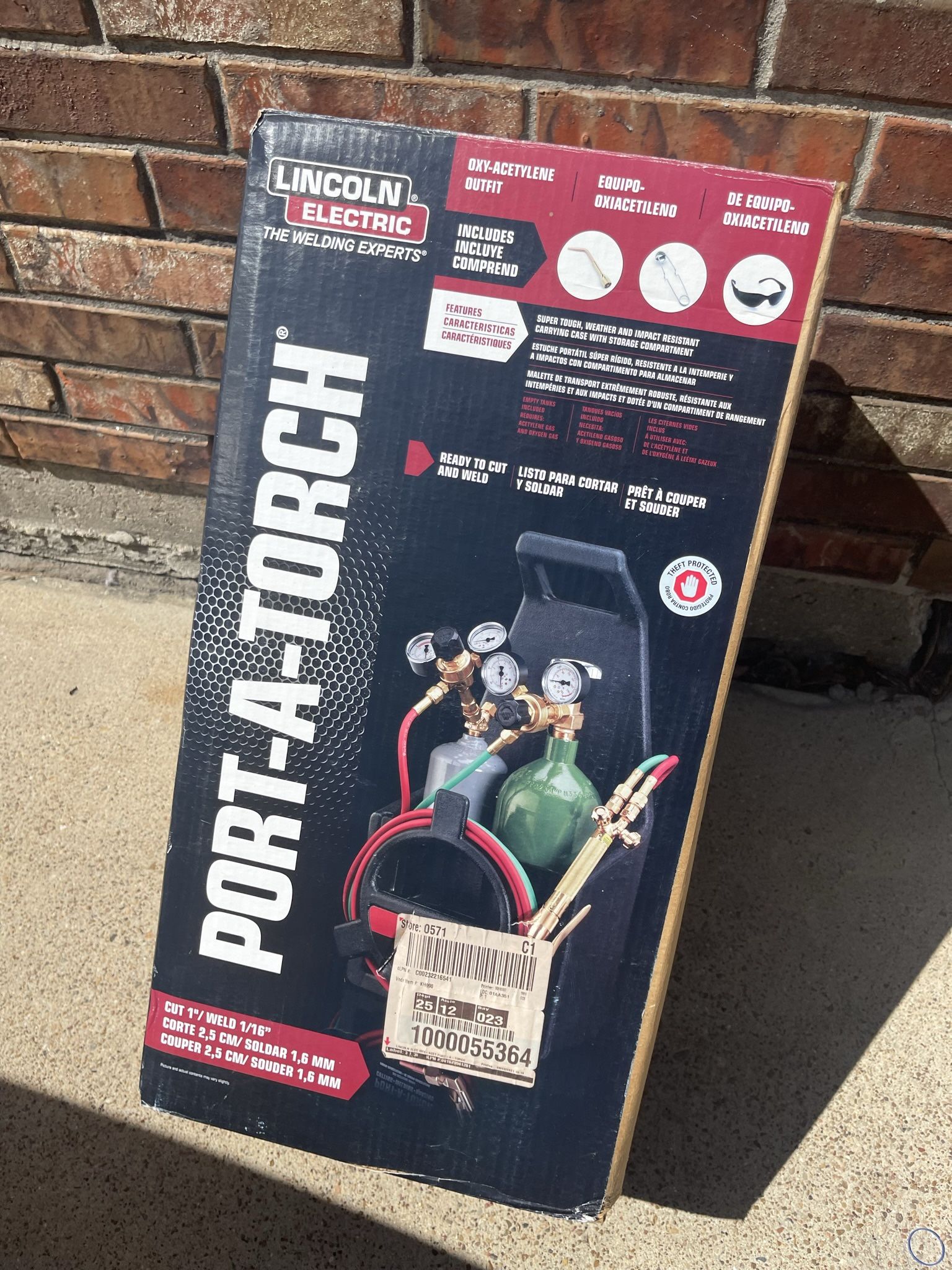 Lincoln Electric Welder Port a Torch New