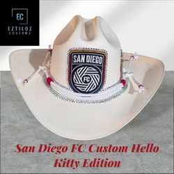 San Diego FC Hello Kitty Sombrero cowboy hat