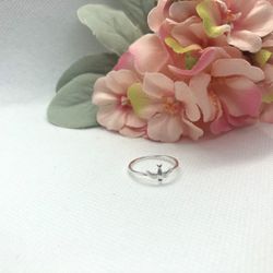 Sweet little silver bird Ring | Size 7