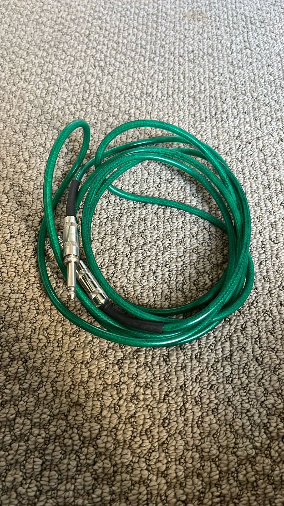 Livewire Advantage AIXG Instrument Cable Green 10 ft. Green
