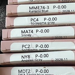 Colored Contacts (non Prescription)