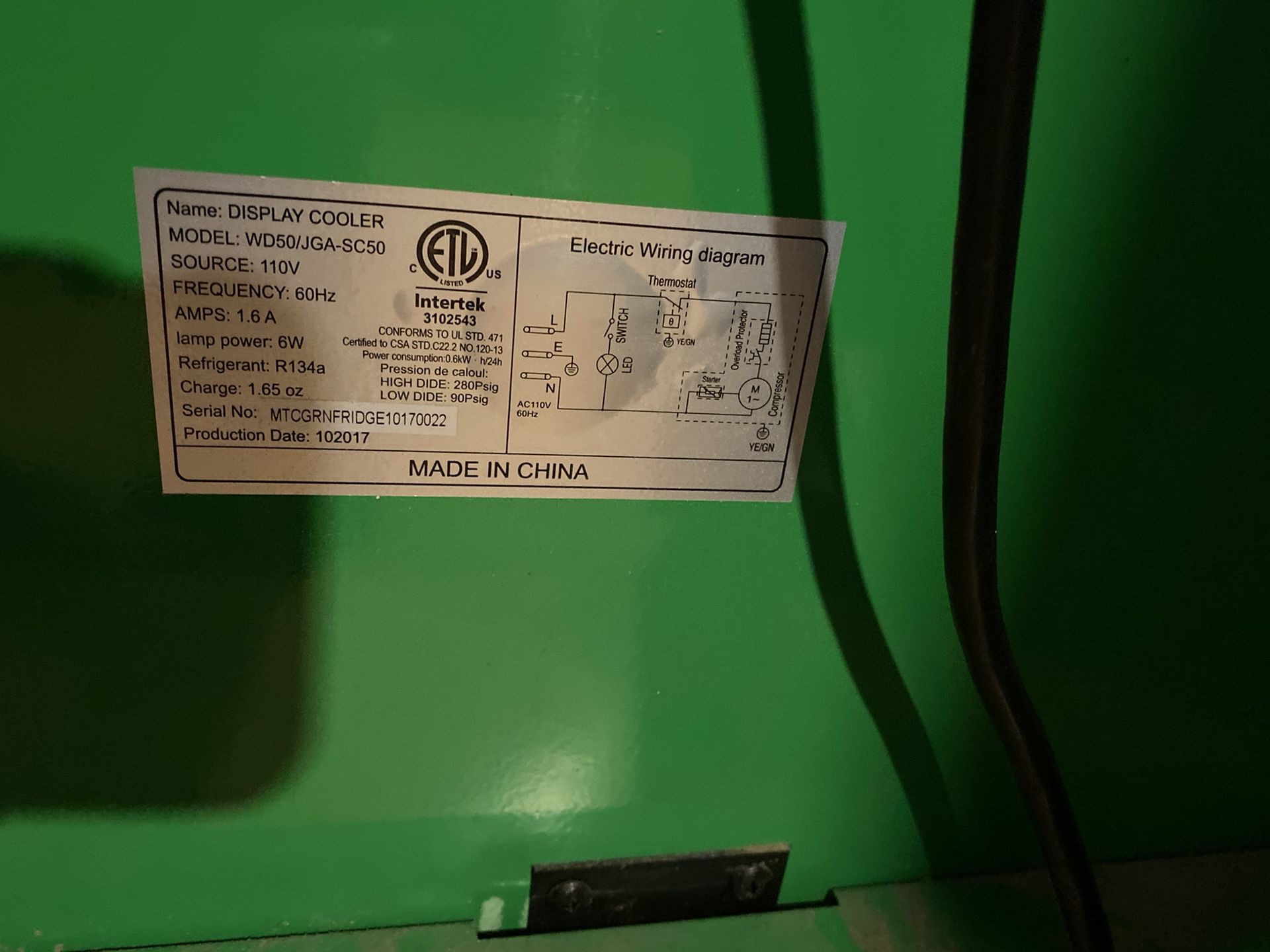 Matco tools mini fridge green for Sale in Denver, CO OfferUp