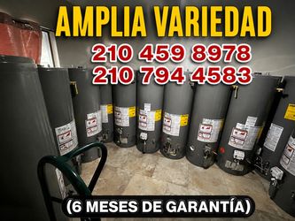 New water heaters Small dents (6 months warranty)