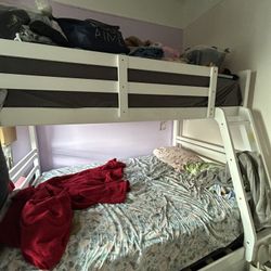 Bunk Bed  & Mattress 