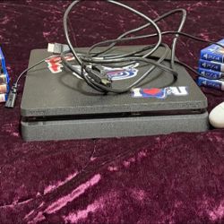 PS4 With 11 Games And 2 Remotes