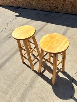 WOODEN STOOLS