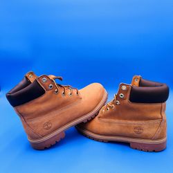 Wheat Timberlands Size 6.5