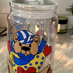 Vintage  Christmas 3 Bear Cookie Jar