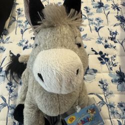 Brand New Webkinz Donkey w/ Unused Code (Sealed Tag) 