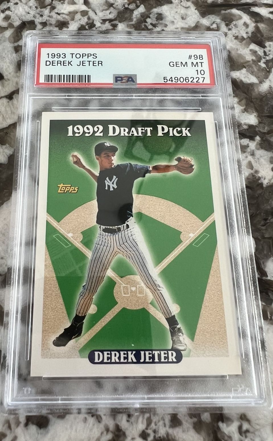 1993 PSA 10 Topps Derek Jeter RC (Rookie)