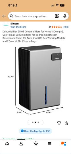 Dehumidifier