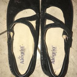 Alegria Black Shoes - Size 10.5