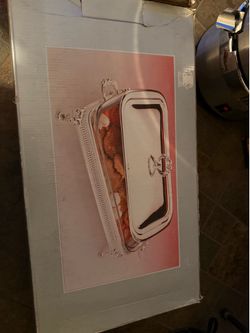 2 Qt Silver Plated Oblong Food Baker with Cover - Never Used