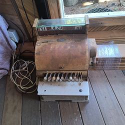 Antique Candy Store Cash Register.