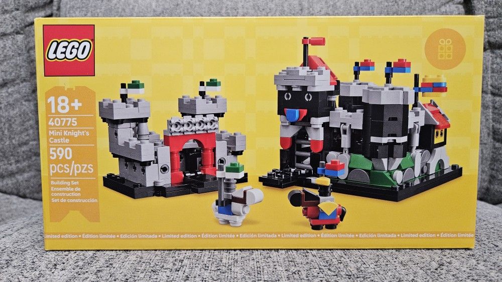 LEGO Mini Knight’s Castle GWP 40775 New Sealed Exclusive