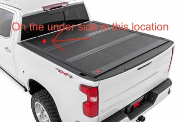 Rough Country Hard Low Profile Bed Cover for 2019-26 Sierra/Silverado with 5’10”  Bed